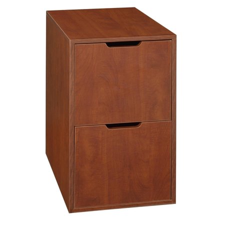 NICHE Niche NPFF1527CH Modern Freestanding File Pedestal; Cherry NPFF1527CH